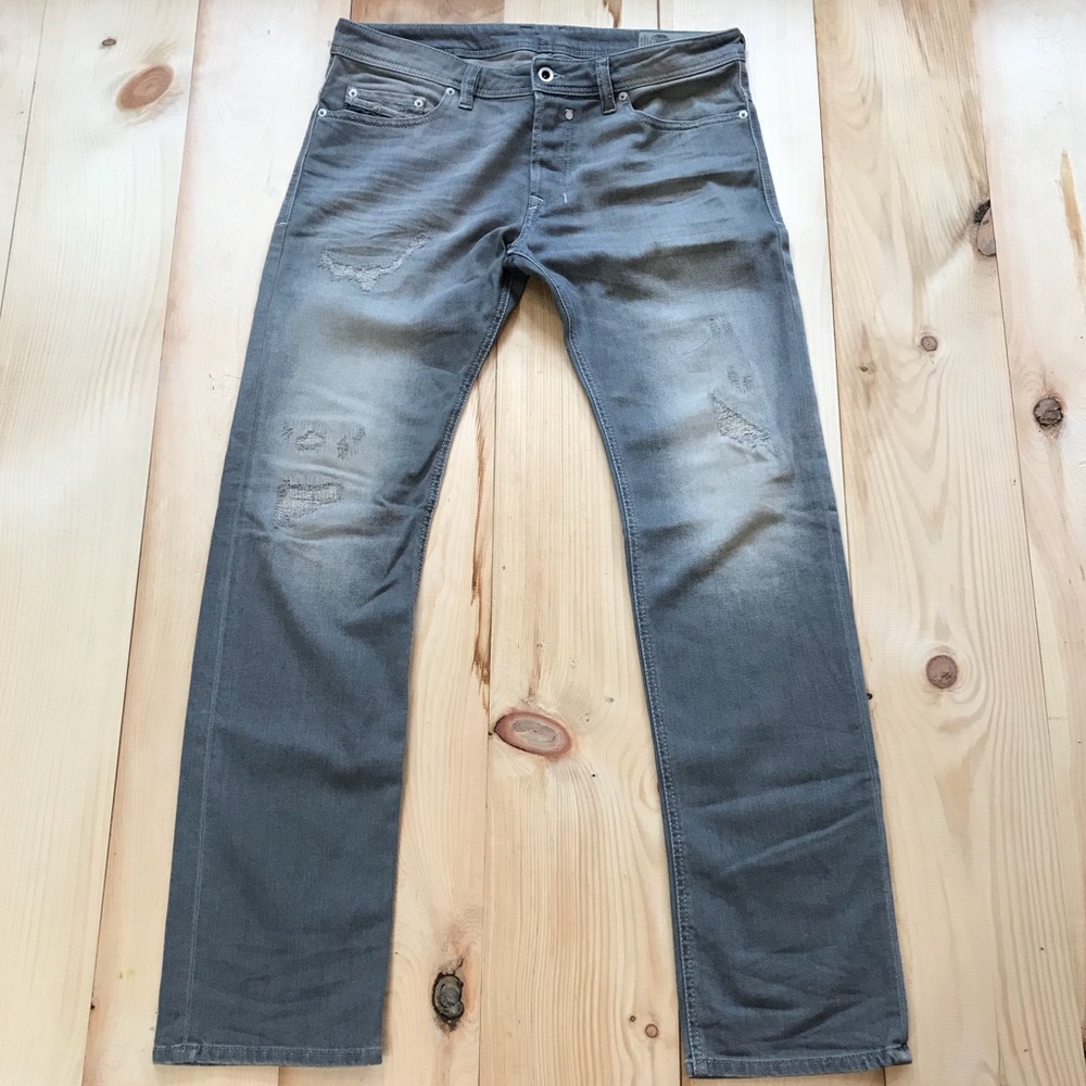 Diesel Safado 084DV Slim Stretch Jeans Gray 34x32